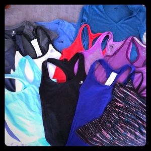 Workout shirts bundle